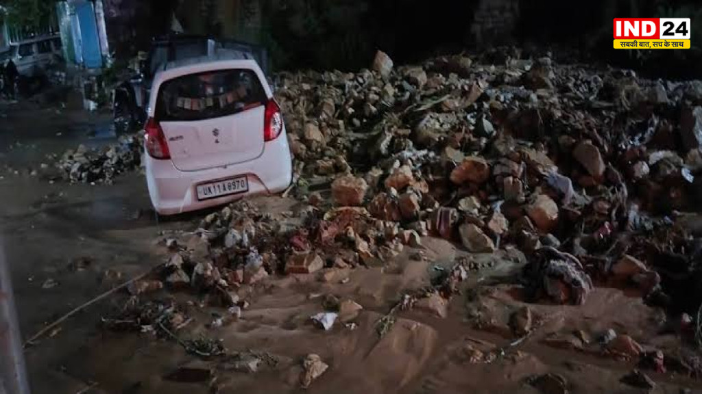 मानसून से पहले ही चमोली में तबाही, नारायणबगड़ में भारी बारिश से बाजार और हाईवे मलबे में दबे