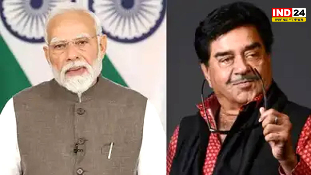 PM मोदी के 12 साल पूरे होने पर शत्रुघ्न सिन्हा ने दी बधाई, बोले- देश के मित्र और मार्गदर्शक हैं प्रधानमंत्री