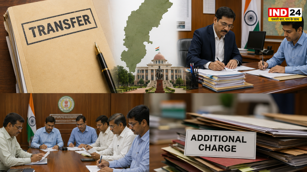 Transfer News: छत्तीसगढ़ में 7 IFS अफसरों के तबादले, कई अधिकारियों को मिला अतिरिक्त प्रभार; देखें पूरी लिस्ट