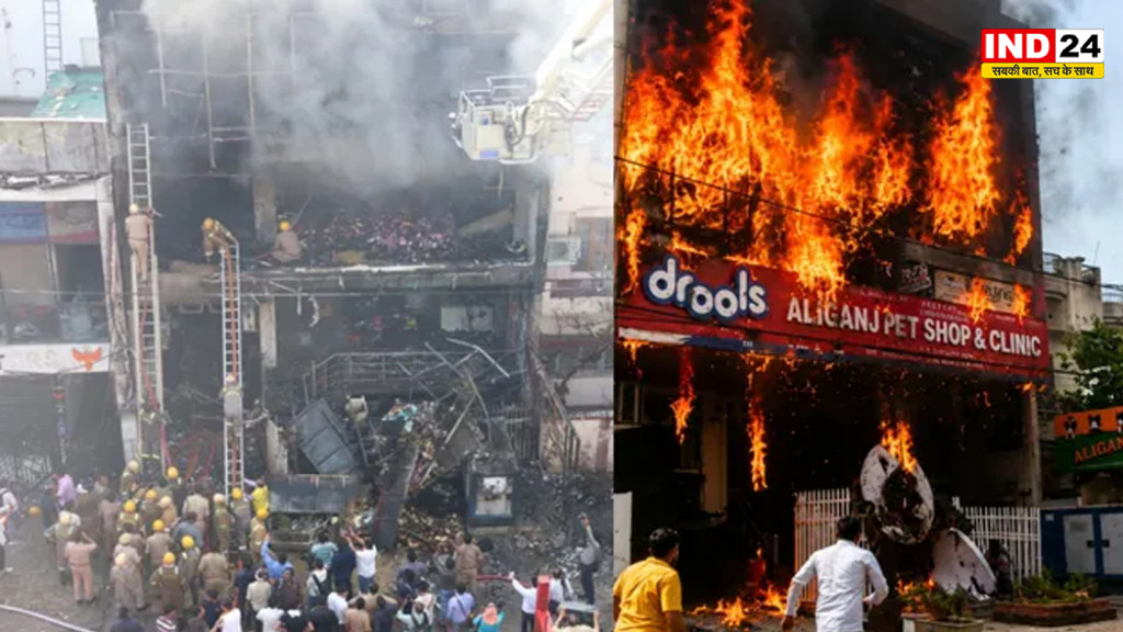Lucknow Fire Tragedy: आधी रात CM योगी का बड़ा एक्शन, 4 अफसर सस्पेंड, 4 गिरफ्तार; 7 दिन में रिपोर्ट देगी SIT