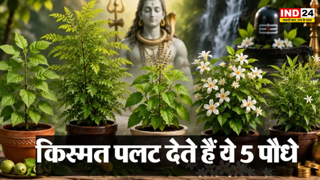 Sawan 2026: सावन में घर ले आएं ये 5 शुभ पौधे, सुख-समृद्धि और सकारात्मक ऊर्जा के लिए ये पौधा माना जाता है सबसे खास