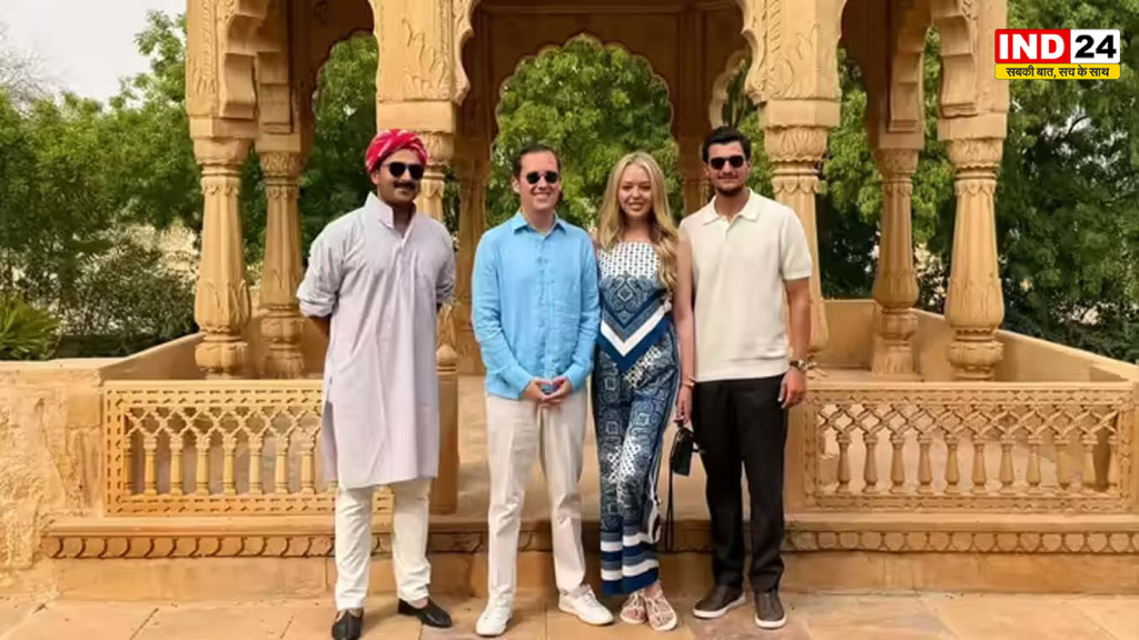 ताजमहल से जैसलमेर किले तक भारत के रंगों में रंगीं टिफनी ट्रंप, साझा कीं तस्वीरें और की जमकर तारीफ