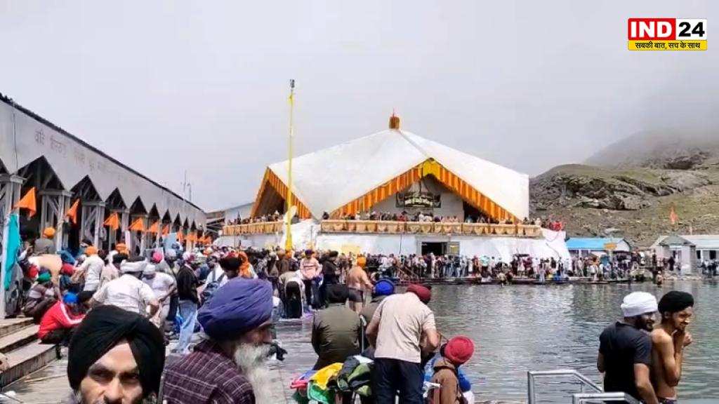 हेमकुंड साहिब में भक्तों की भारी भीड़, गोविंदघाट से लेकर धाम तक उत्साह
