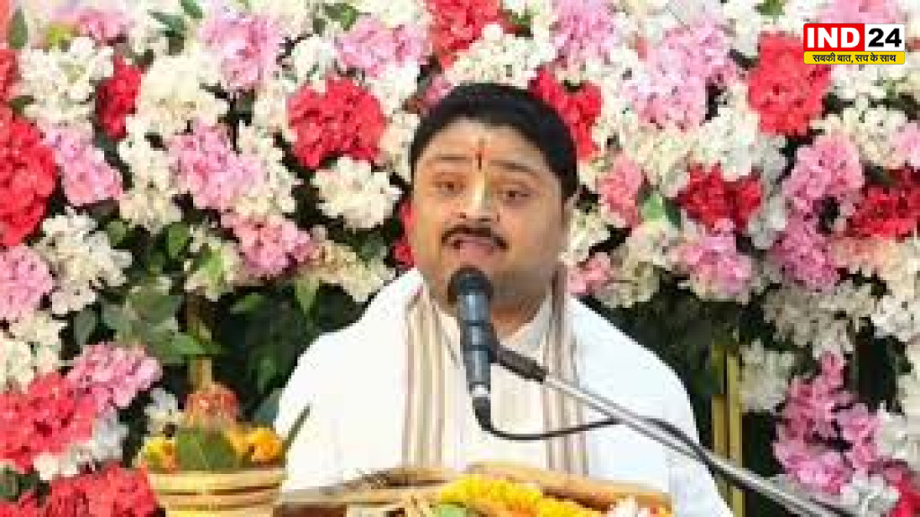 हरिद्वार पर कथावाचक संजय कृष्ण भैया के बयान से विवाद, तीर्थ पुरोहितों में आक्रोश