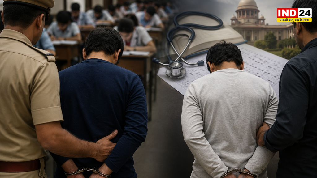 NEET री-एग्जाम घोटाला: फर्जी परीक्षार्थी मामले में मेडिकल कॉलेज के दो छात्र निष्कासन की कगार पर