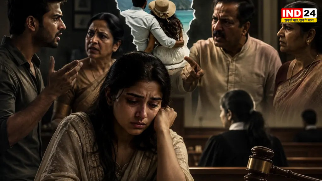 मेरठ में हनीमून विवाद: परिवार साथ ले जाने पर बढ़ा बवाल, मामला तलाक तक पहुंचा