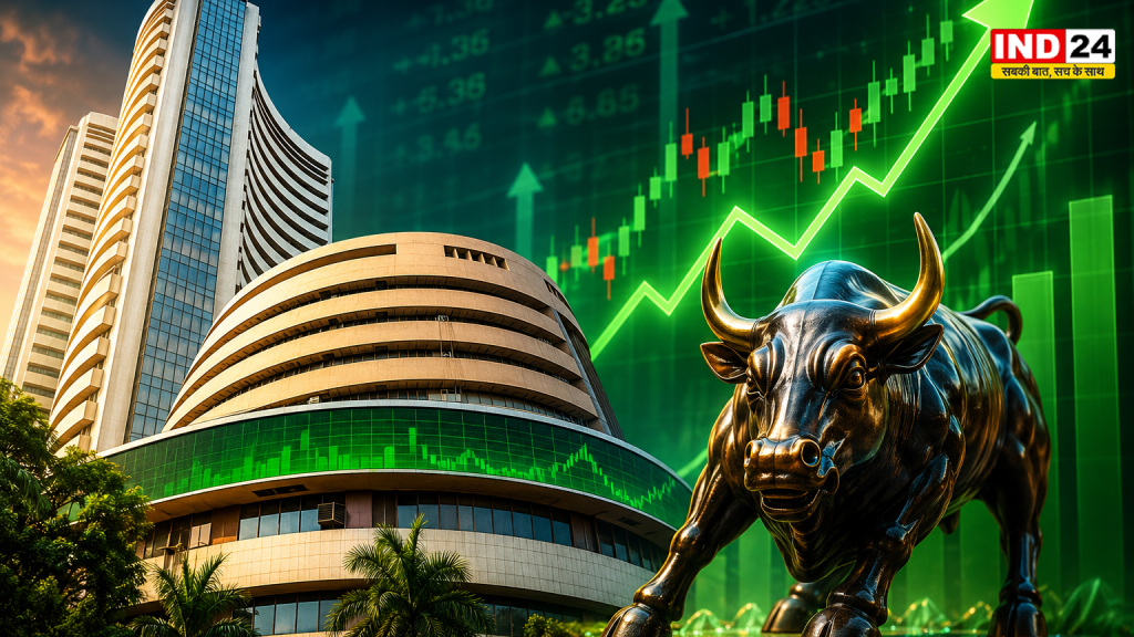 Stock Market Today: सेंसेक्स 500 अंक उछलकर 77,300 के पार, निफ्टी में 150 अंकों की तेजी; IT और ऑयल-गैस शेयरों में खरीदारी