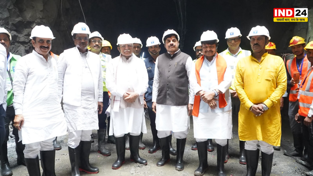 सिंहस्थ-2028 के लिए उज्जैन में तेज हुई तैयारियां, CM डॉ. मोहन यादव और केंद्रीय मंत्री खट्टर ने 100 फीट गहरी टनल में उतरकर किया निरीक्षण