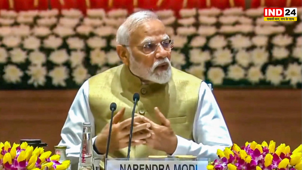 नीति आयोग बैठक में पीएम मोदी का बड़ा संदेश: AI, साइबर सुरक्षा और जल संरक्षण पर जोर
