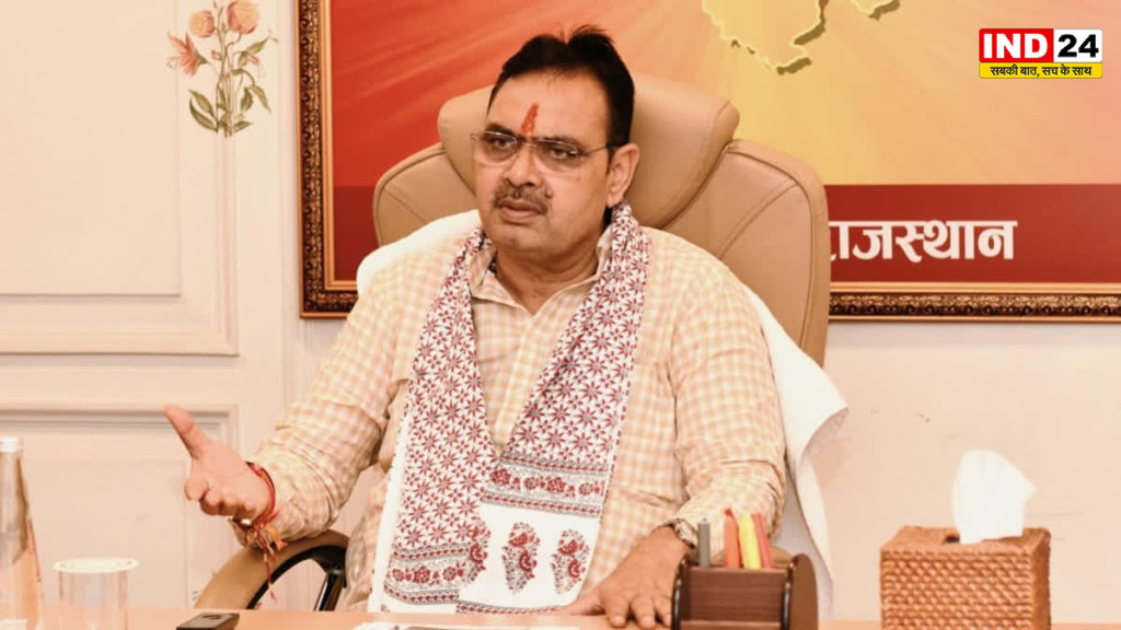 राजस्थान में 24,000 करोड़ की जल परियोजनाओं पर काम जारी - सीएम भजनलाल शर्मा 