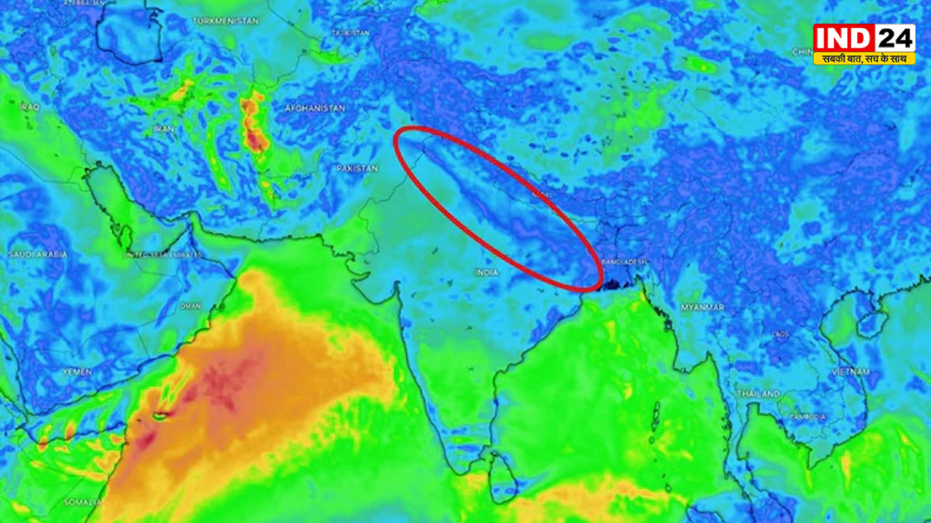 1,500 किलोमीटर लंबी मानसूनी पट्टी हुई सक्रिय! उत्तर भारत पर मेहरबान होने जा रहा मानसून, दिल्ली समेत कई राज्यों में झमाझम बारिश के संकेत