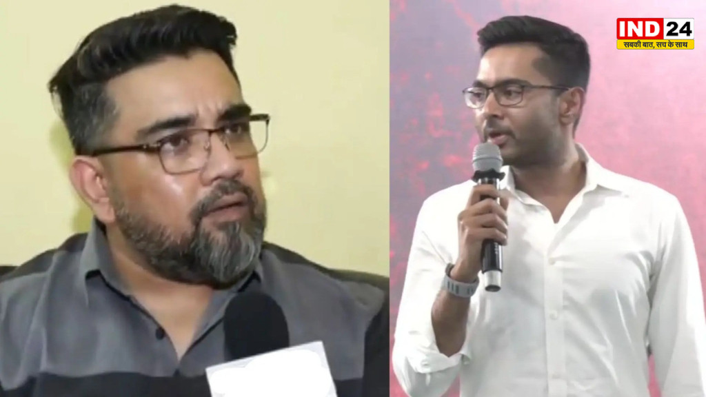 रिजू दत्ता ने अभिषेक बनर्जी पर साधा निशाना, बोले - युवराज का चक्की पीसने का समय आ गया