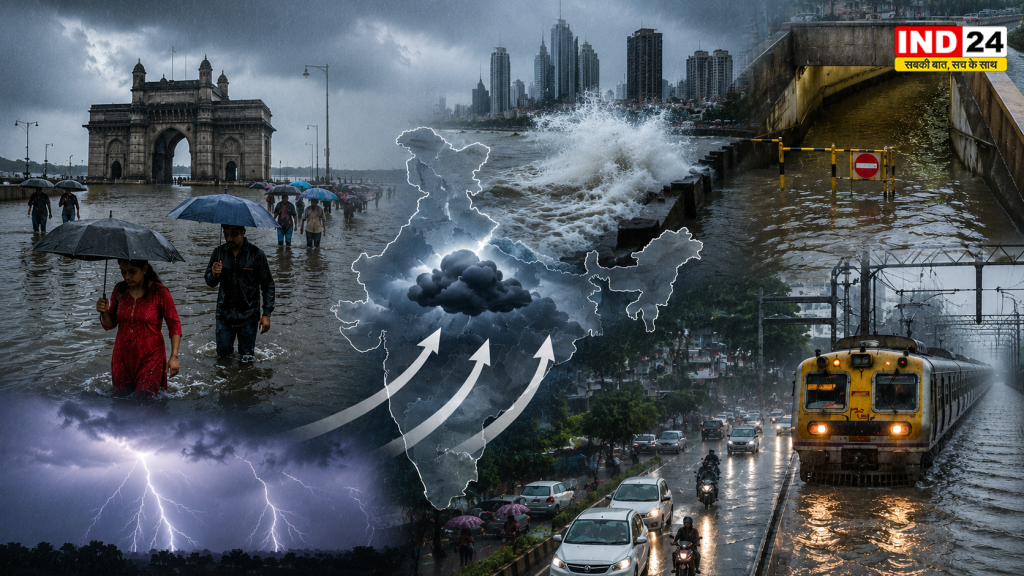 Monsoon Update: मुंबई में बारिश का कहर, रेड अलर्ट के बीच अंधेरी सब-वे बंद; अगले 72 घंटे में MP-UP समेत इन राज्यों में पहुंचेगा मानसून