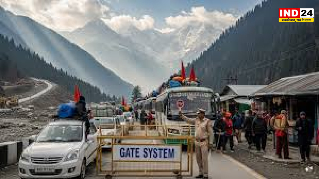 चारधाम यात्रा के बीच बदरीनाथ हाईवे पर लगा लंबा जाम, घंटों फंसे श्रद्धालु और स्थानीय लोग