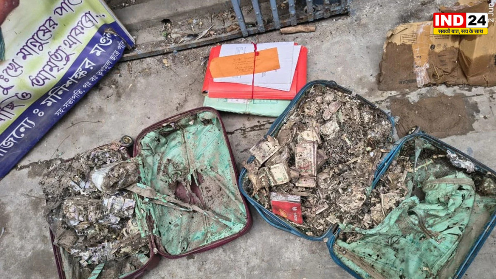  कोलकाता के सुरेन्द्रनाथ कॉलेज में सनसनी: यूनियन रूम की अलमारी से मिलीं 2 ट्रॉली भरकर नोटों की गड्डियां, 'यक्ष के धन' को चाट गईं दीमकें