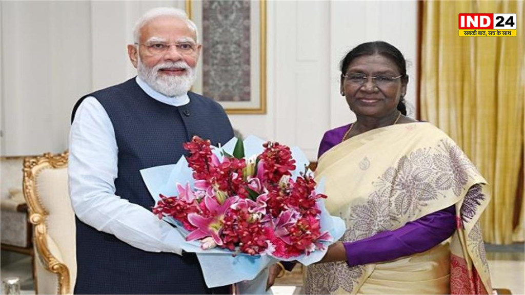 PM मोदी और राष्ट्रपति द्रौपदी मुर्मू की मुलाकात से बढ़ीं सियासी अटकलें! क्या जल्द होने जा रहा है केंद्रीय मंत्रिमंडल का विस्तार?