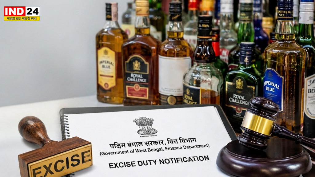 पश्चिम बंगाल में बदले लिकर कारोबार के नियम, 25 जून से लागू होगा नया एक्साइज ड्यूटी