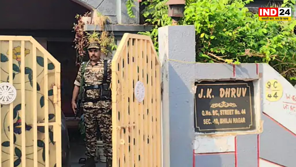 भारतमाला घोटाला: रिटायर्ड IAS जेके ध्रुव के घर ED का छापा, भिलाई में 3 ठिकानों पर कार्रवाई, दस्तावेजों की जांच जारी