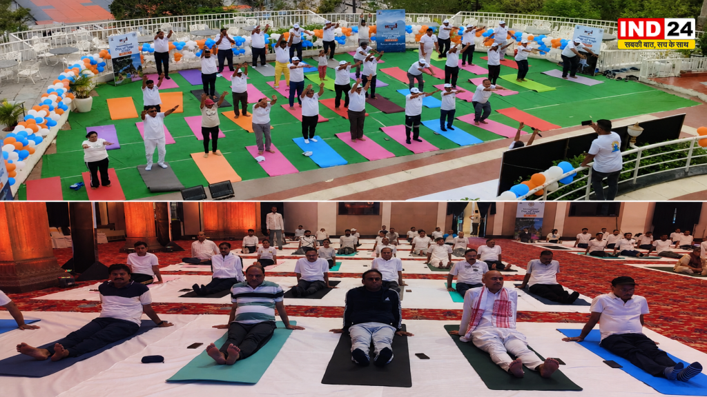 अंतर्राष्ट्रीय योग दिवस 2026: मध्यप्रदेश के पर्यटन स्थलों से गूंजा योग का संदेश, स्वस्थ जीवन का लिया संकल्प