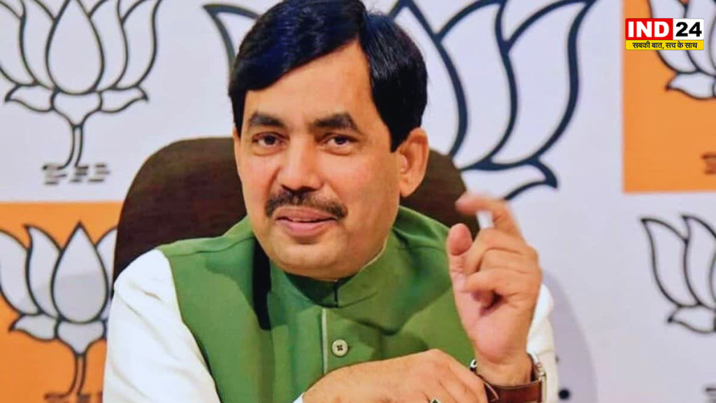 जनता की नाराजगी पर आत्मचिंतन करें ममता बनर्जी - शाहनवाज हुसैन