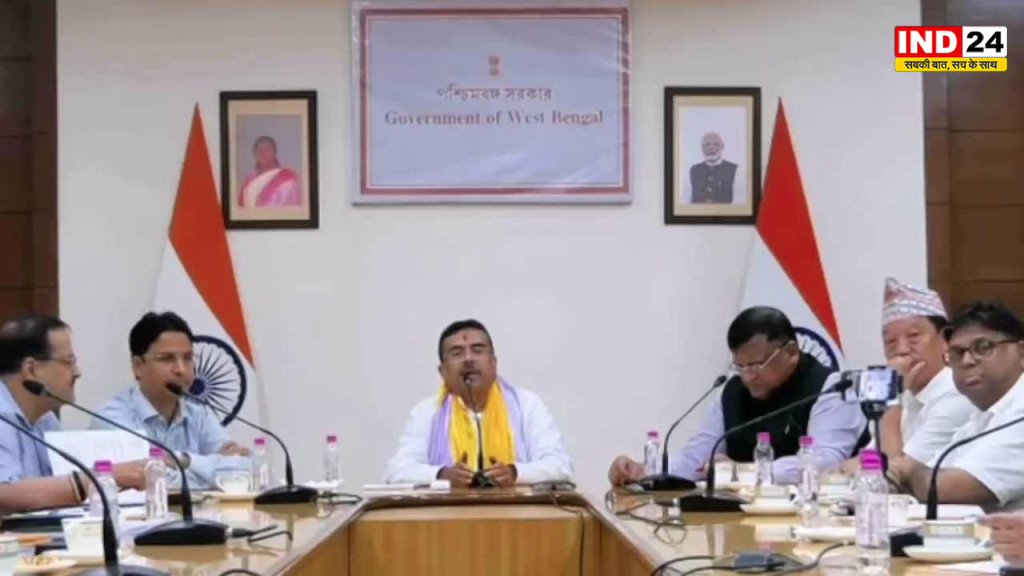नीति आयोग की बैठक से पहले एक्शन में सीएम सुवेंदु अधिकारी बंगाल के सभी विभागों के सचिवों से तलब की रिपोर्ट