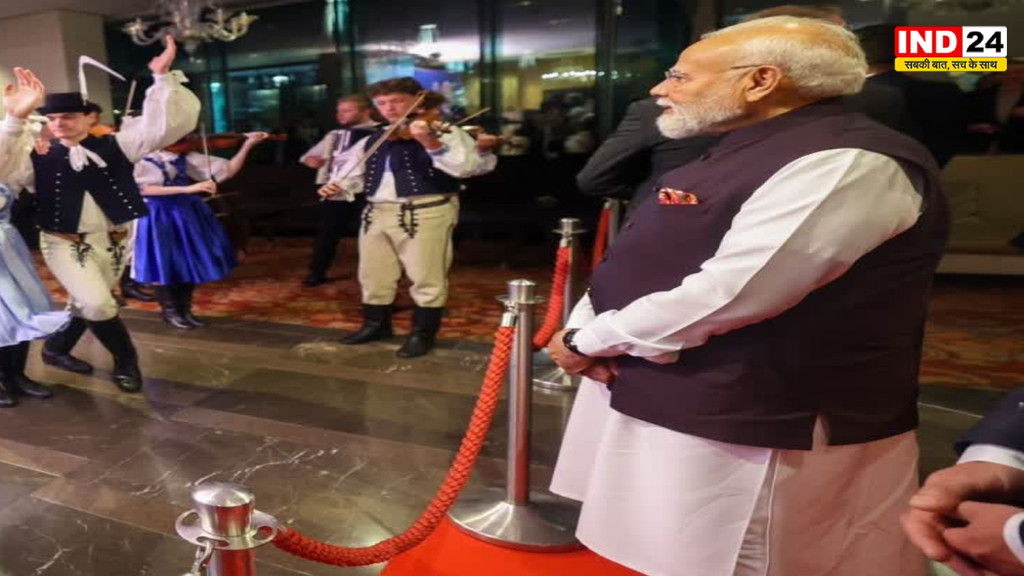 PM मोदी स्लोवाकिया पहुंचे, ब्रेड-नमक से स्वागत हुआ, 33 साल के इतिहास में पहली बार भारतीय प्रधानमंत्री का दौरा