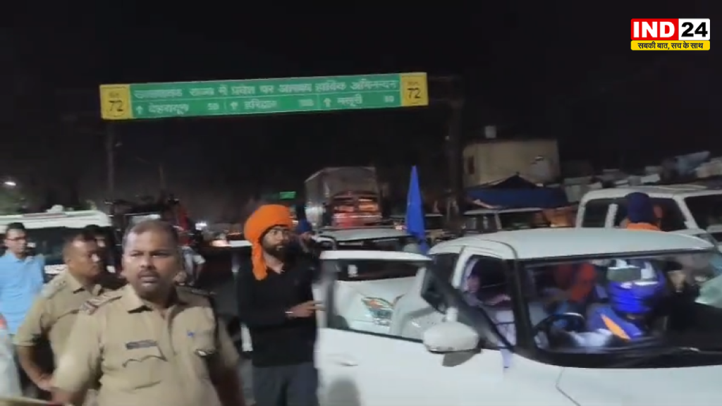 कुल्हाल बॉर्डर पर तनाव के बाद निहंगों की वापसी, पुलिस की सूझबूझ से टला विवाद