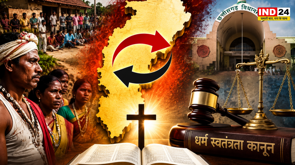 छत्तीसगढ़ में धर्मांतरण पर फिर सियासत तेज, नंद कुमार साय के बयान से गरमाया राजनीतिक माहौल