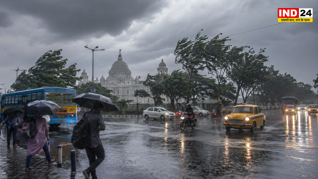 कोलकाता में आंधी-बारिश का कहर, भीषण गर्मी से राहत, दक्षिण बंगाल के कई जिलों में अलर्ट जारी