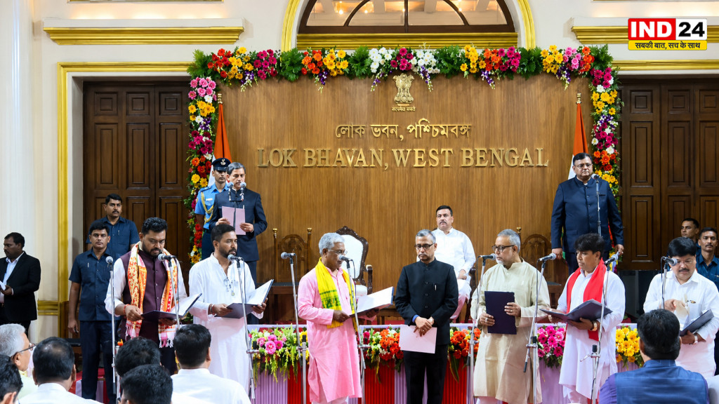 पश्चिम बंगाल मंत्रिमंडल विस्तार, 35 मंत्रियों ने ली शपथ, सरकार को मिला पूर्ण स्वरूप