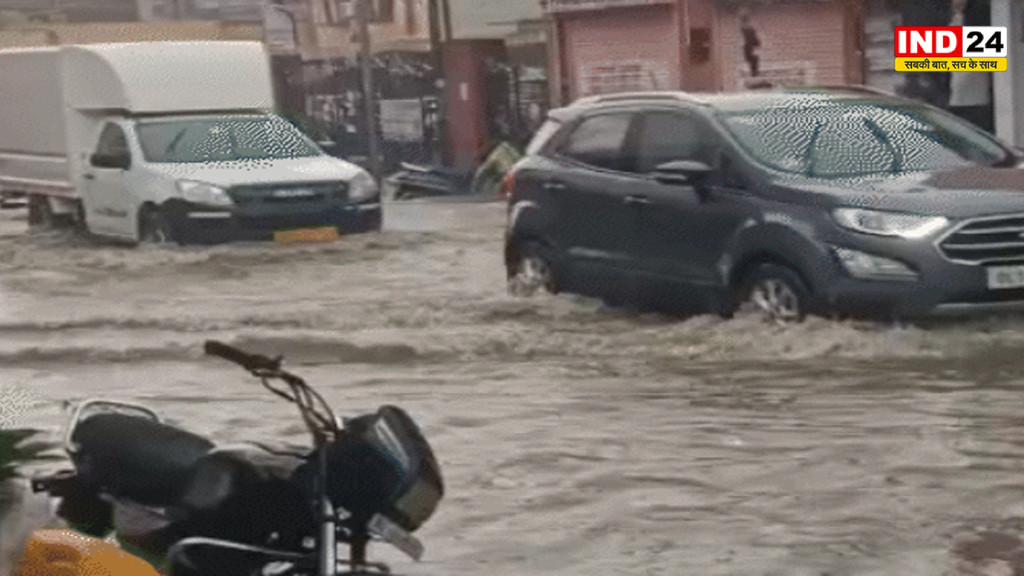 देशभर में बदला मौसम का मिजाज, जयपुर-कोलकाता में भारी बारिश से जलभराव, UP-बिहार में हीटवेव का असर