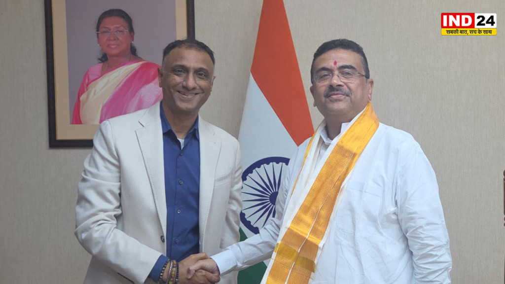 मुख्यमंत्री सुवेंदु अधिकारी ने फ्लिपकार्ट के सीईओ से की मुलाकात, पश्चिम बंगाल में ई-कॉमर्स निवेश पर हुई अहम चर्चा