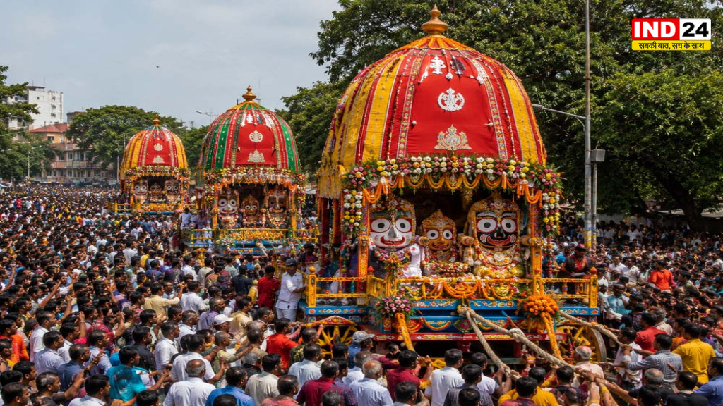 भोपाल में आज निकलेगी 13वीं भव्य श्री जगन्नाथ रथ यात्रा, मुख्यमंत्री डॉ. मोहन यादव होंगे शामिल