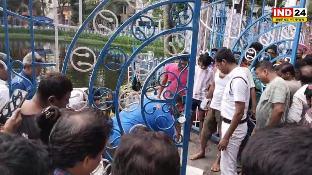 कोलकाता के पर्णश्री के तालाब से अज्ञात व्यक्ति का शव बरामद, इलाके में फैली सनसनी