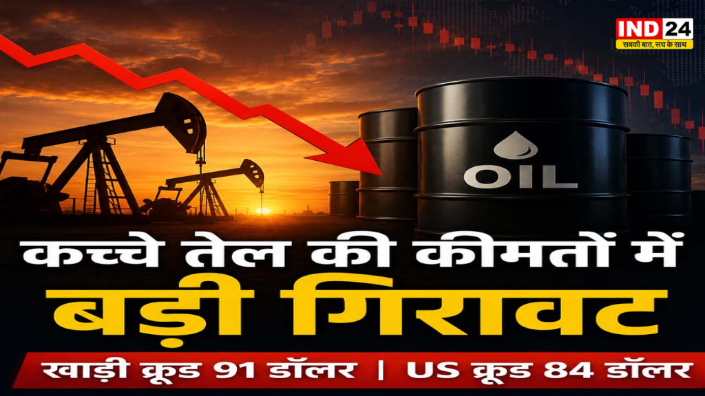 Crude Oil Price Today: अमेरिका-ईरान तनाव थमते ही 6% टूटा कच्चा तेल, क्या भारत में सस्ता होगा पेट्रोल-डीजल?