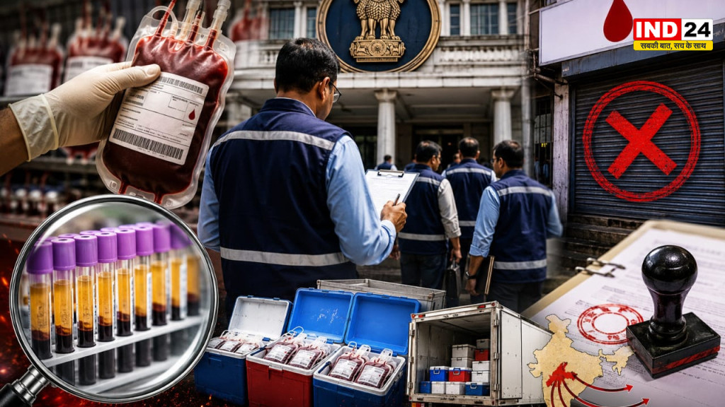  बंगाल में दान के खून की तस्करी का बड़ा भंडाफोड़: 6 करोड़ का प्लाज्मा-ब्लड दूसरे राज्यों में बेचा, कई ब्लड बैंकों का लाइसेंस रद्द