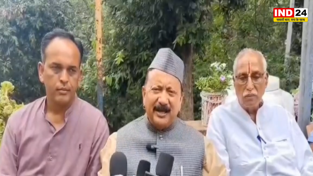 रानीखेत में गरजे करण माहरा, राम मंदिर चढ़ावा चोरी समेत कई मुद्दों पर सरकार को घेरा