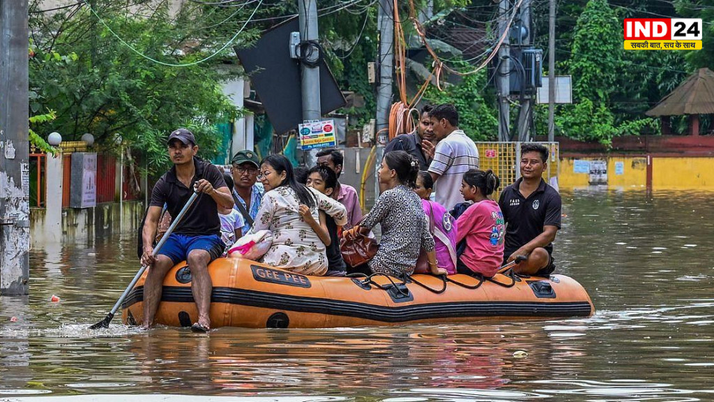 असम में बाढ़ का कहर जारी: 78 लोगों की मौत, 3 लाख से ज्यादा प्रभावित; अगले 3 दिन भारी बारिश का अलर्ट