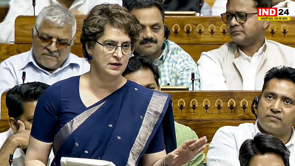 संसद में छात्र आंदोलन पर सरकार को विपक्ष ने घेरा, प्रियंका गांधी ने पूछा- 'क्या छात्र आतंकवादी थे?'