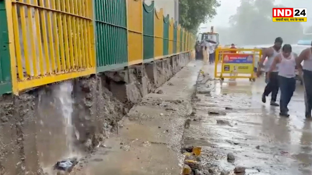 Delhi-NCR Rain News: दिल्ली-एनसीआर में झमाझम बारिश से बदला मौसम, कई इलाकों में ट्रैफिक हुआ प्रभावित