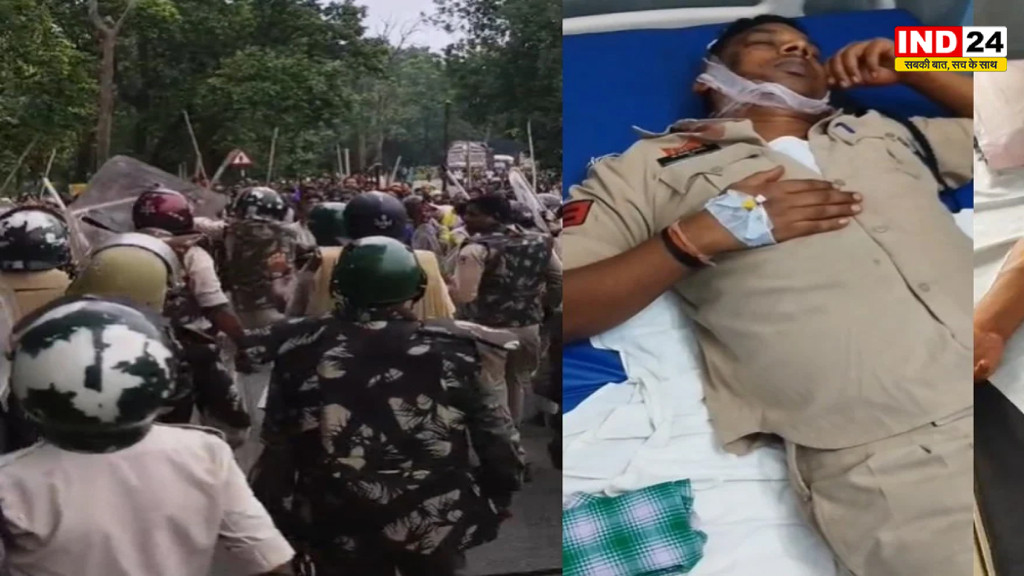 छत्तीसगढ़ में पुलिस टीम पर हमला, DSP समेत 15 से अधिक जवान घायल, इलाके में भारी तनाव
