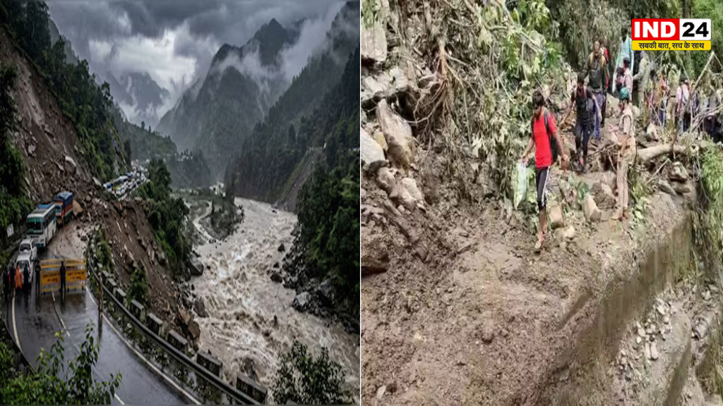 Uttarakhand Weather Update: लगातार बारिश से उत्तराखंड बेहाल, 3 जिलों में लैंडस्लाइड, केदारनाथ यात्रा रोकी गई