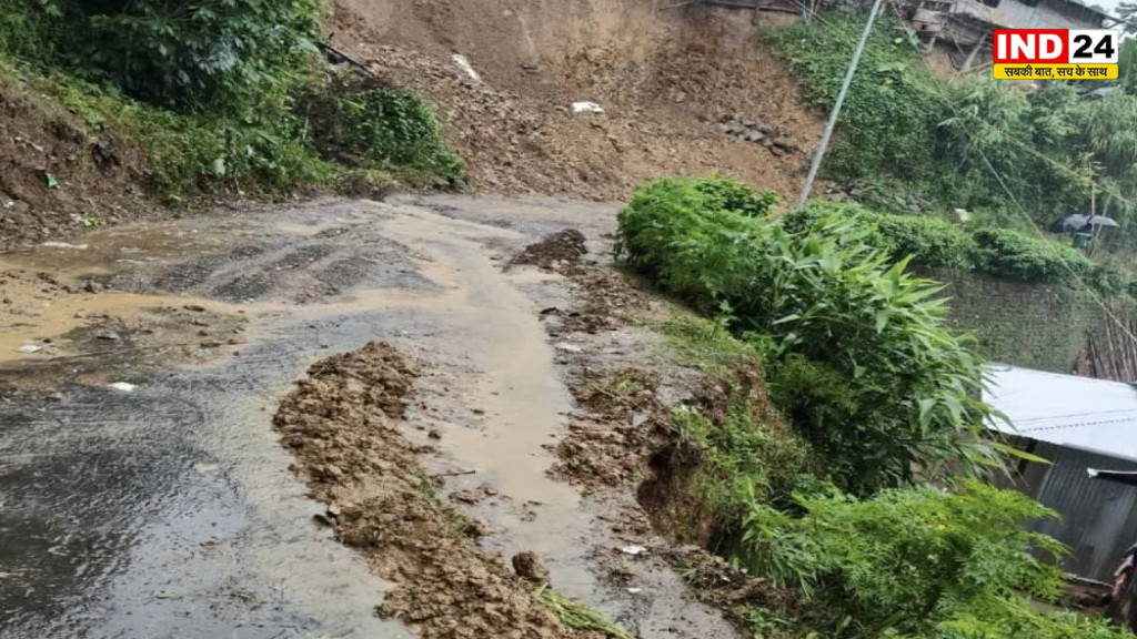 नागालैंड में भारी बारिश से मची तबाही, मोन जिले में कई जगह लैंडस्लाइड, 8 लोगों की मौत, 12 घायल