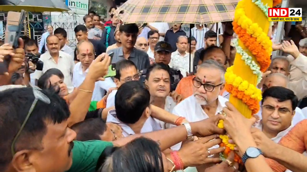 मोहम्मद अली पार्क में दुर्गोत्सव की शुरुआत, 58वें वर्ष के लिए हुआ पारंपरिक खूंटी पूजन