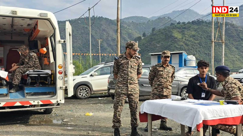अमरनाथ यात्रा 2026: सुरक्षा के साथ सेवा भी, CRPF का 24 घंटे हेल्थ कैंप श्रद्धालुओं के लिए बना सहारा
