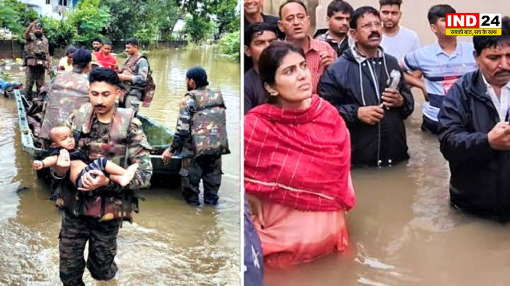 गुजरात में बाढ़ का कहर: NDRF ने 67 लोगों को सुरक्षित निकाला, नवसारी-वलसाड समेत कई जिलों में राहत अभियान तेज