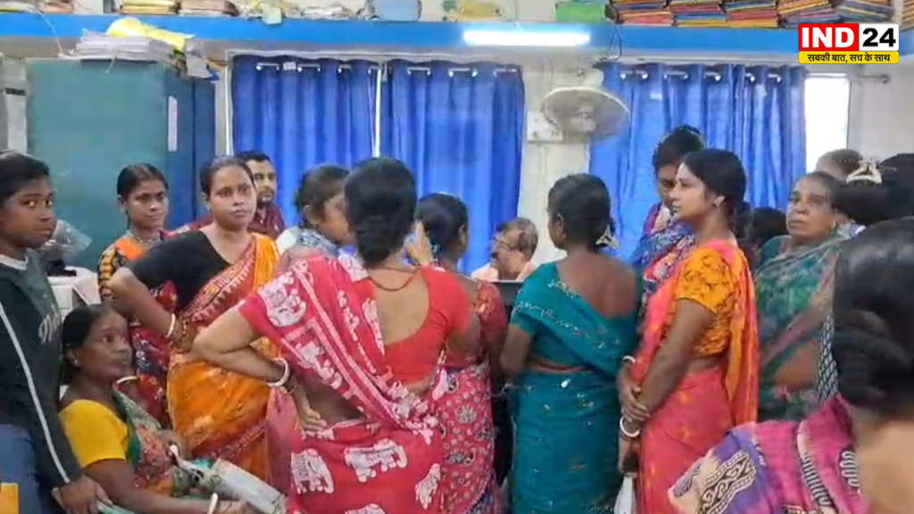 अन्नपूर्णा योजना की राशि नहीं मिलने पर महिलाओं का फूटा गुस्सा, पंचायत कार्यालय का किया घेराव