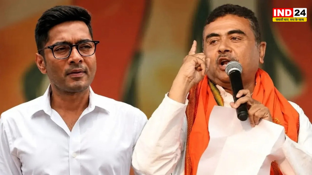 फुटपाथ पर लड़ेंगे वाले अभिषेक बनर्जी के बयान पर पलटवार, सीएम सुवेंदु  अधिकारी बोले— आधा-अधूरा जनाधार, दम है तो डायमंड हार्बर में खड़े होकर दिखाएं