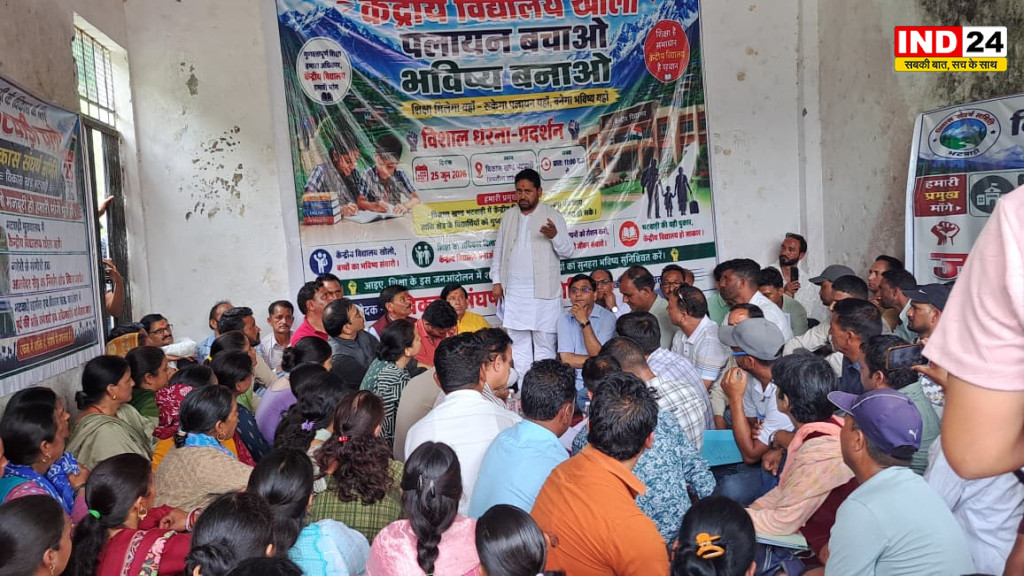 भटवाड़ी की जनसमस्याओं पर विधायक सुरेश चौहान गंभीर, धरना स्थल पहुंचकर मांगों के समाधान का दिया आश्वासन