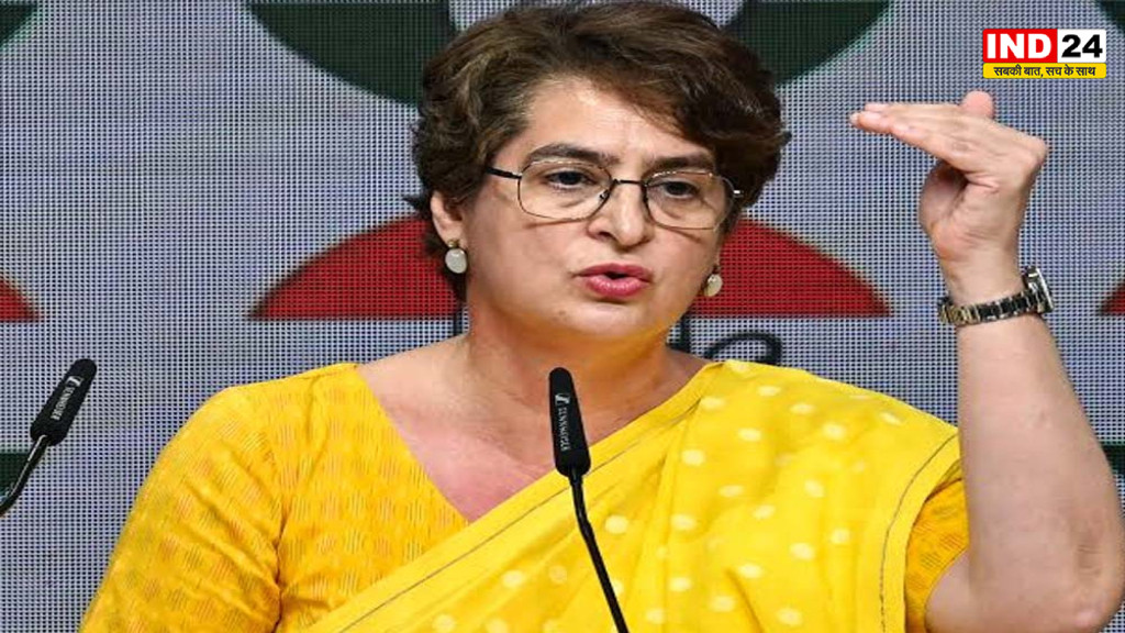 Paper Leak Row: प्रियंका गांधी का मोदी सरकार पर बड़ा हमला, मंत्री के इस्तीफे की मांग